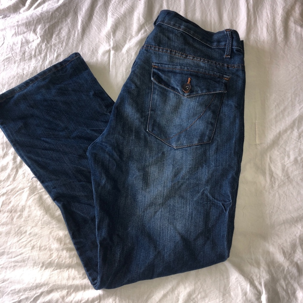 Paper denim & cloth boot cut jeans